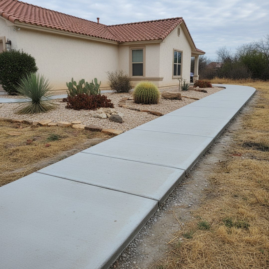San Angelo Concrete completed project