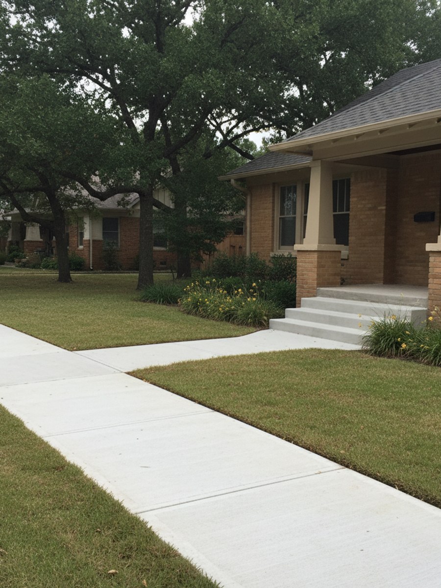 Concrete Repair completed by San Angelo Concrete in Grape Creek, TX